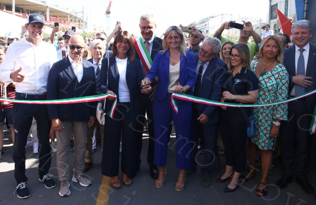 24/06/2023, Genova, Inaugurazione dell’ Ocean Live Park nel Waterfront di Levante alla presenza delle Autorità cittadine e del Presidente di Ocean Race Richard Brisius